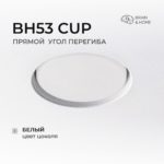 BH53 – Когда нужен свет для натяжного потолка. Светильник в один уровень с потолком.